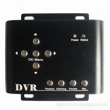 2CH Portable DVR, Supports 32GB SD Card, Real-time Display, USB Port